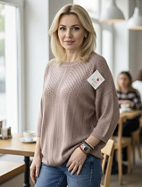 Свитер Shipi 25243 beige - делук