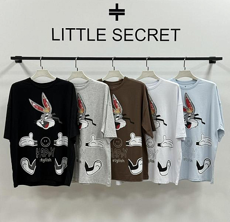 Футболка Little Secret 500441 black - делук