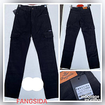 Джинсы Fangsida U5108K4 black - делук