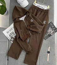 Костюм Спорт Modnulya 7027 brown - делук