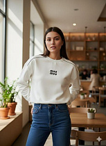 Свитер Newe 55-4 white - делук