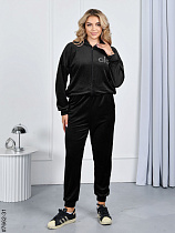 Костюм Спорт Odesaopt 7662-31 black - делук