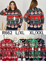 Свитер Anne-Kiss Me R662 mix - делук