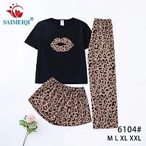 Ночнушка Saimeiqi 6104 brown - делук