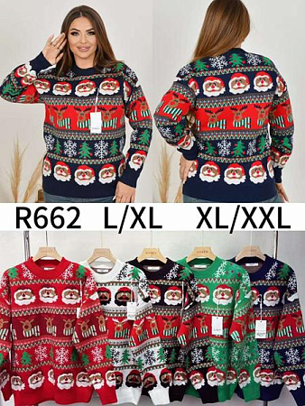 Свитер Anne-Kiss Me R662 mix - делук