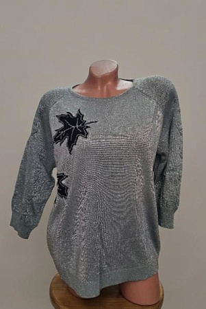 Свитер Julia JL1025 d.grey - делук