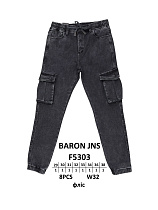 Джинсы God Baron F5303 black - делук