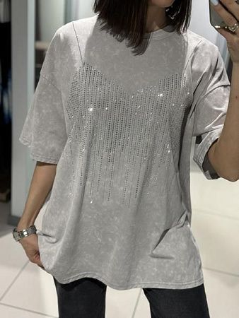 Футболка Comod 779 l.grey - делук