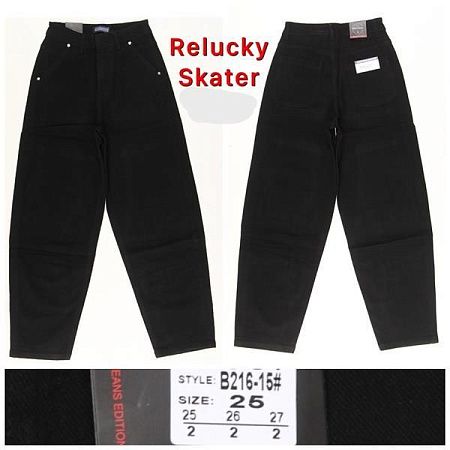 Джинсы Relucky B216-15 black - делук