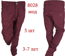 Штаны Надийка ND721-8028 wine - делук