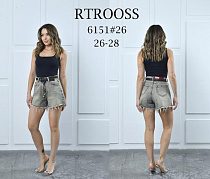 Шорты Jeans Club 6151 grey - делук