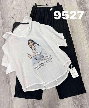 Штаны Divo 9527 black - делук