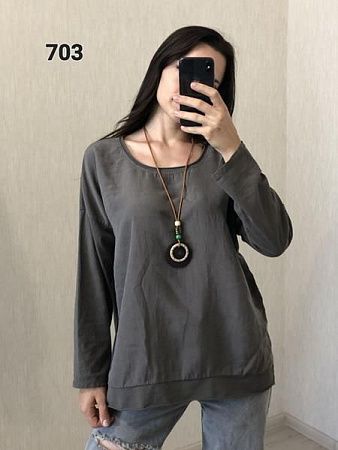 Свитер Fsn 703 d.grey - делук