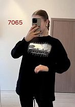 Свитер Fsn 7065 black - делук
