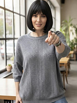 Свитер Shipi 25243 grey - делук