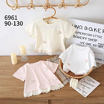 Футболка Фунтик 6961 white - делук