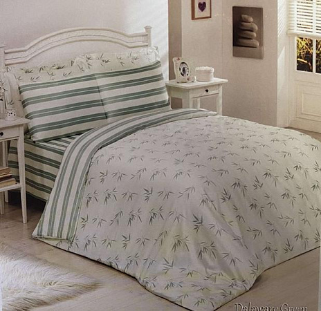 Постельное Белье Tac Le Vele Mays TL04 white - делук