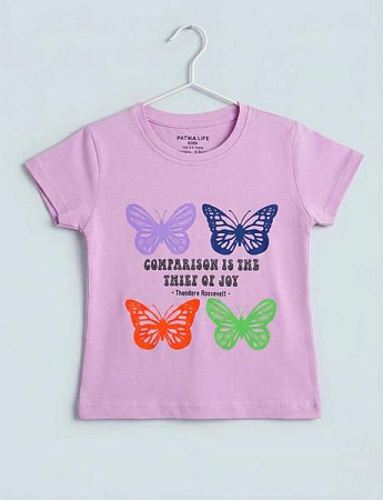 Футболка Dino DN543 lilac - делук