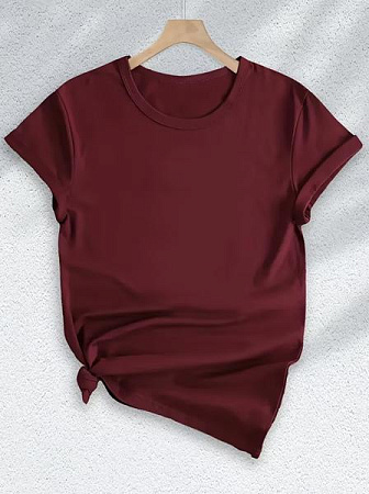 Футболка Alia AL51 wine - делук