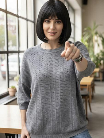 Свитер Shipi 25243 grey - делук