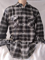 Рубашка Panda 1279 black - делук