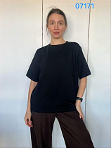 Футболка Fsn 07171 black - делук