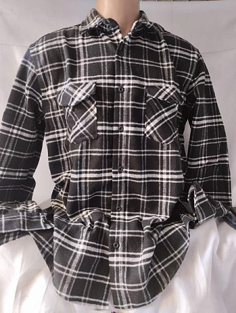 Рубашка Panda 1279 black - делук