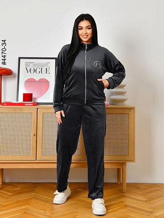 Костюм Спорт Odesaopt 4470-34 d.grey - делук