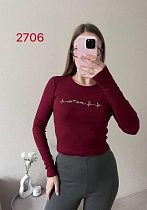 Свитер Fsn 2706 wine - делук