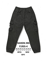 Джинсы God Baron F1955-4 black - делук