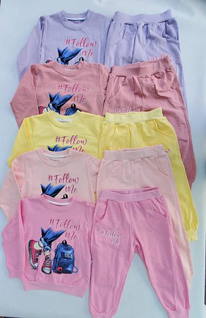 Костюм Спорт Meloria ML3502 pink - делук