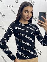 Свитер Met&March 5205 black - делук
