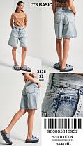 Шорты Jeans Style 3338-32 l.blue - делук