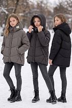 Куртка Delfinka 2663 brown - делук