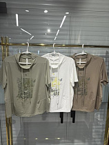 Футболка Dgmd E26127 khaki - делук