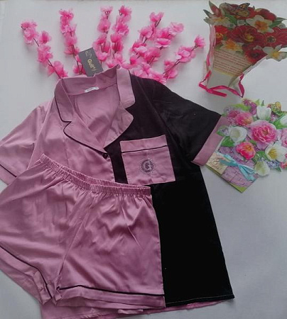 Пижама Gull G185 pink - делук