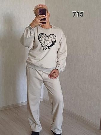 Костюм Спорт Fsn 715 l.grey - делук