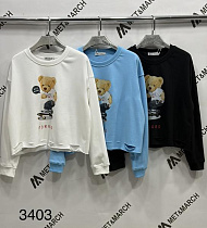 Свитер Met&March 3403 l.blue - делук