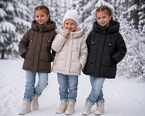 Куртка Delfinka 812 beige - делук