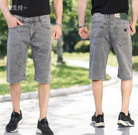 Шорты Lili 19210 l.grey - делук