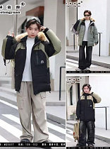 Куртка Major 25017 black-beige - делук