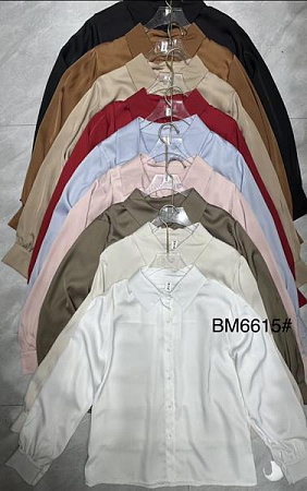 Блузка Lora BM6615 khaki - делук