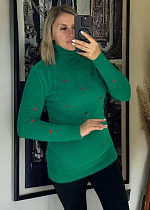 Свитер Elena&Vika 26349 green - делук
