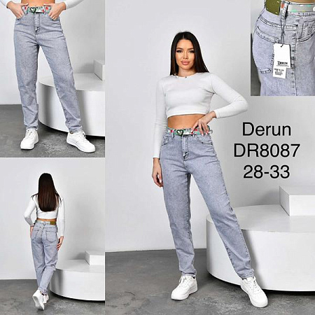 Джинсы Hoan DR8087 grey - делук