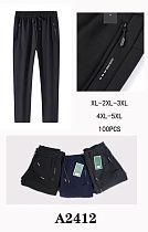 Штаны Спорт Faraon A2412 black - делук