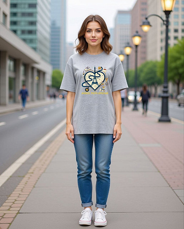 Футболка Mary Brand 520 grey - делук