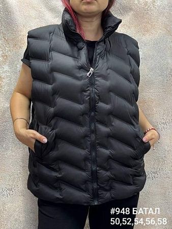 Жилетка Kosta 948 black - делук