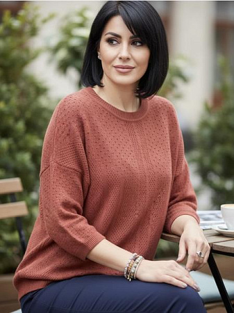 Свитер Shipi 25243 terrakot - делук