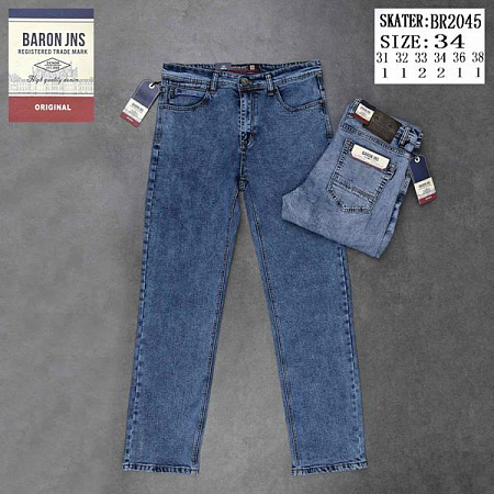 Джинсы God Baron BR2045 blue - делук