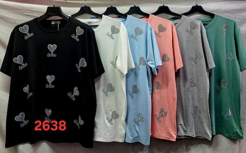 Футболка Peng 2638 mix - делук